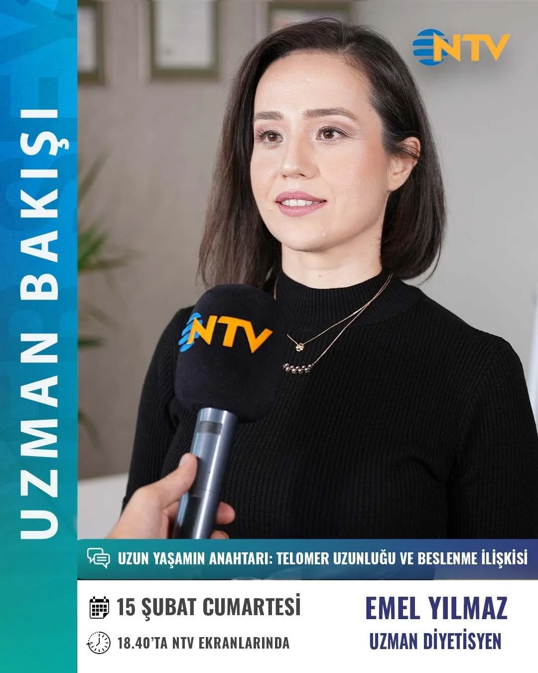NTV: Telomer Uzunluğu ve Sağlıklı Yaşlanma: Hücresel Gençliğin Şifreleri